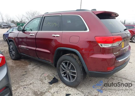 2017 Jeep Grand Cherokee Limited 4X4 z USA, uszkodzony, nr VIN 1C4RJFBGXHC761520